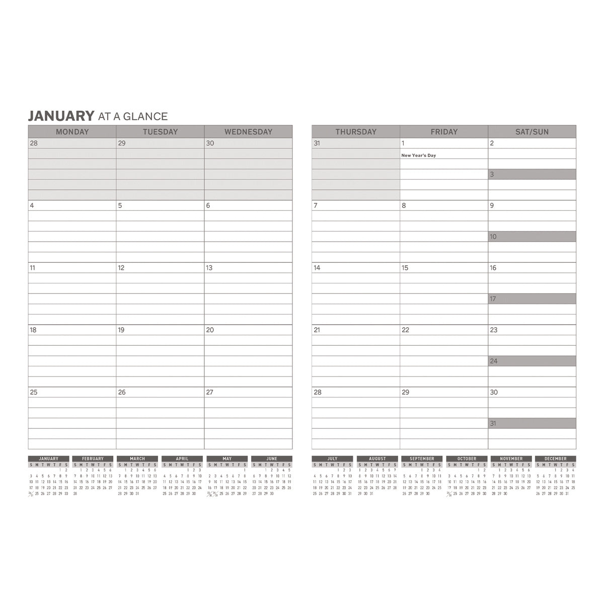 2027 Angus Buchan Diary - Daily Planner - Walk by Faith - Faux Leather with Zip