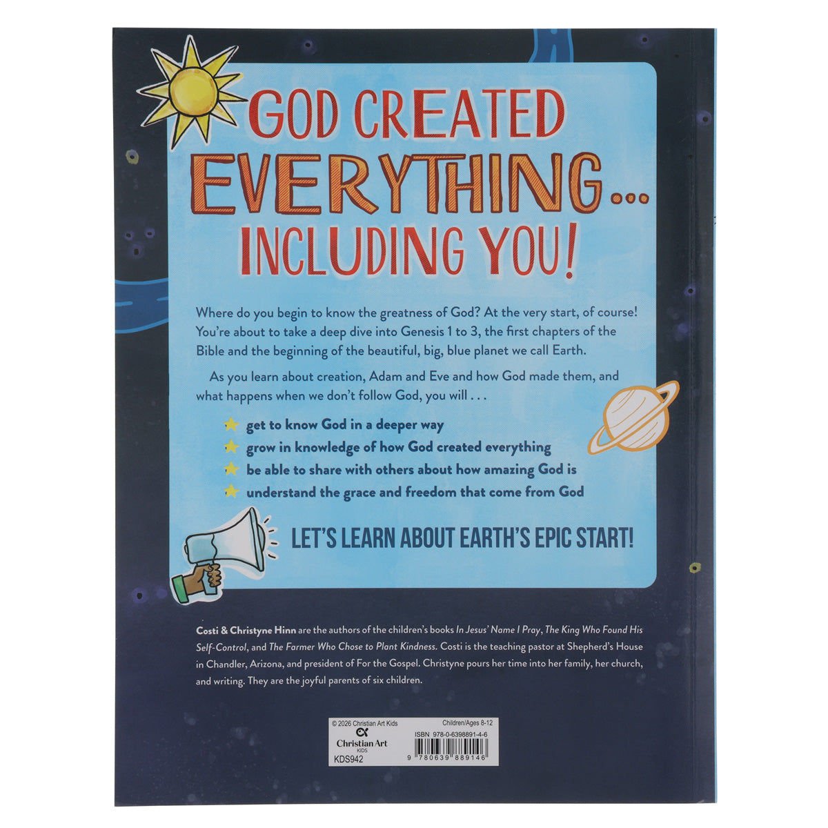 Earth's Epic Start: A Bible Study about God's Creation (Paperback)