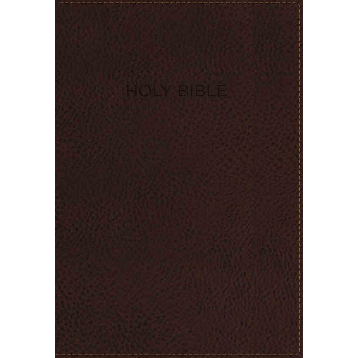 NKJV Foundation Study Bible Earth Brown (Imitation Leather)