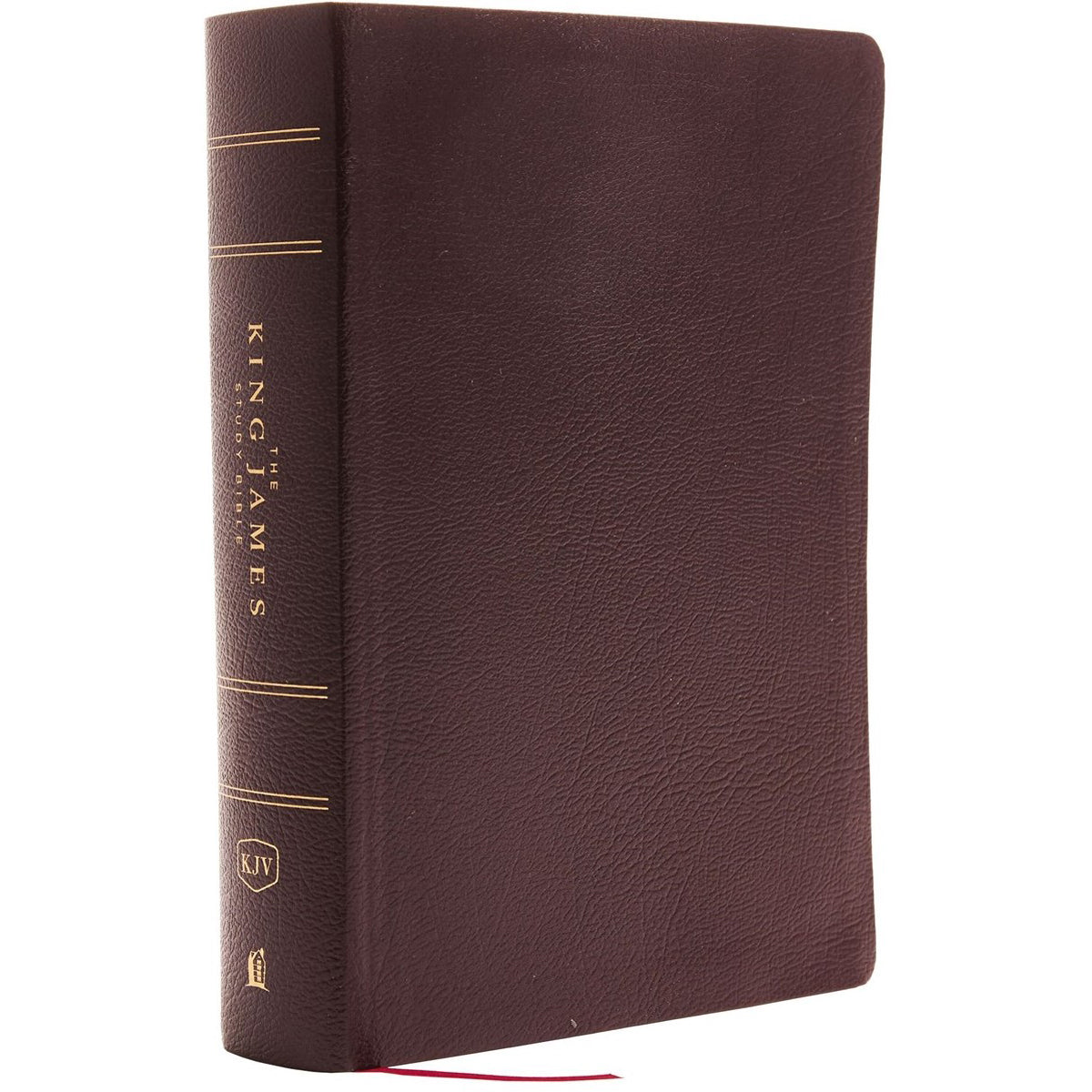 KJV Study Bible Burgundy (Bonded Leather)