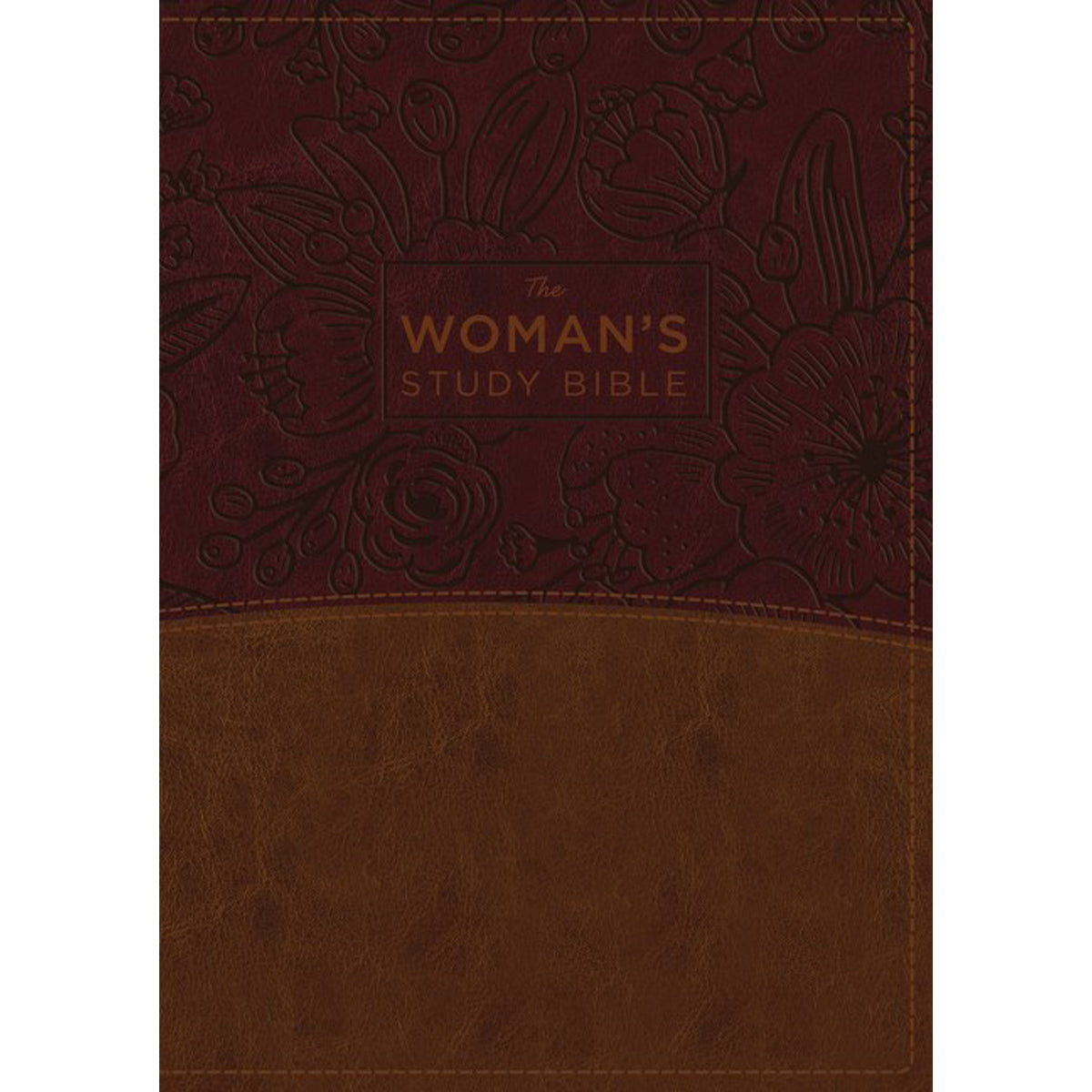 NKJV Womans Study Bible Revised Brown / Burgundy (Imitation Leather)