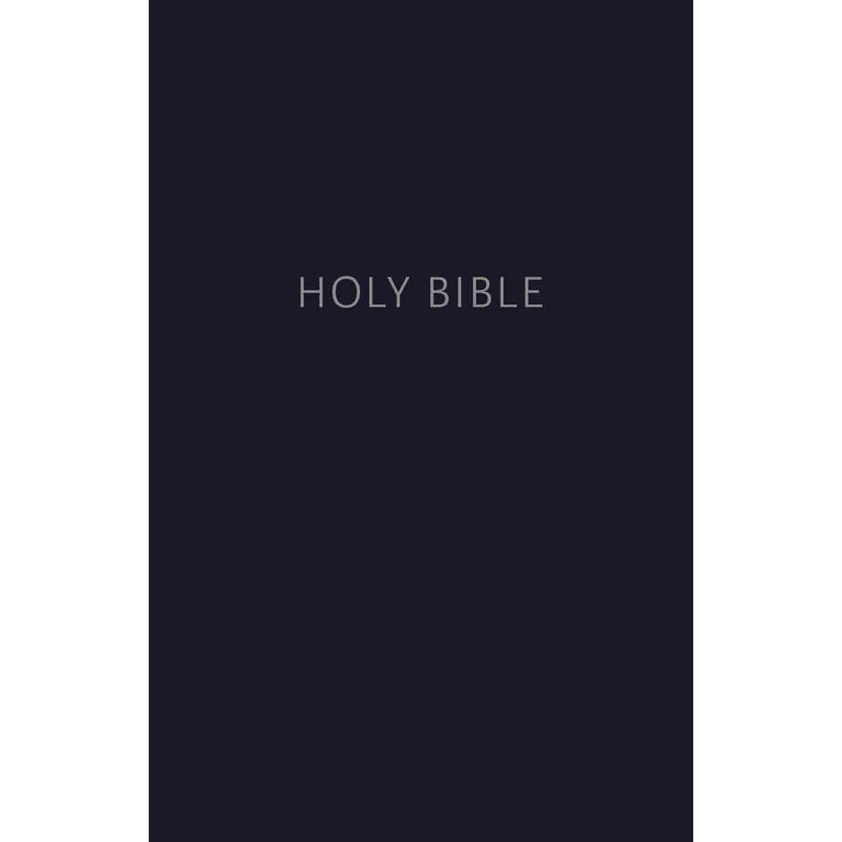 NKJV Large Print Red Letter Pew Bible Blue (Comfort Print)(Hardcover)