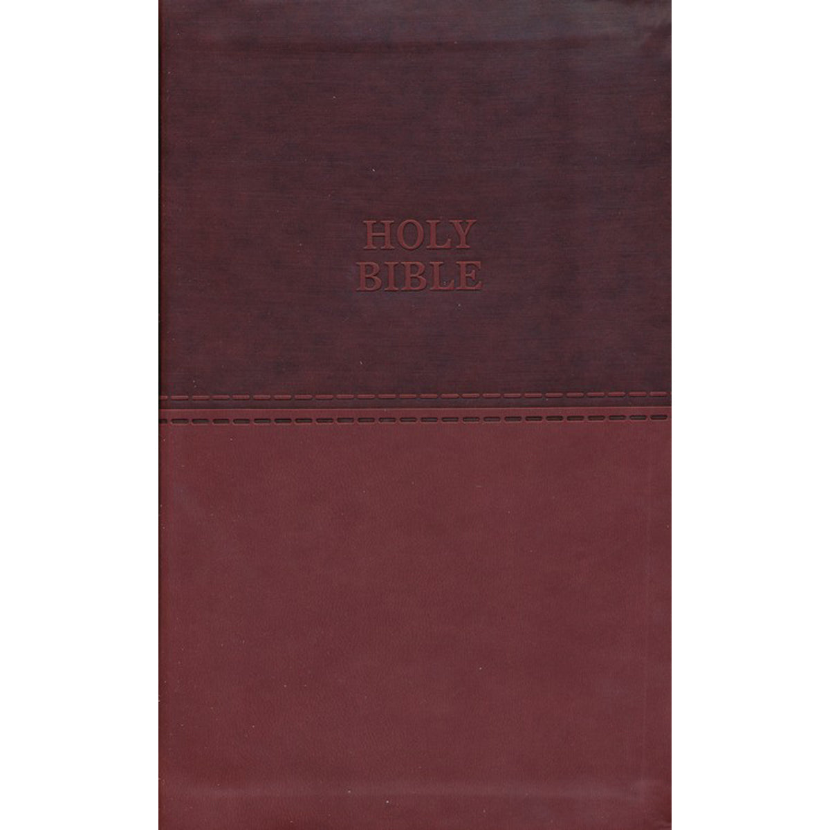 KJV Value Thinline Red Letter Std Print Brown (Comfort Print)(Imitation Leather)
