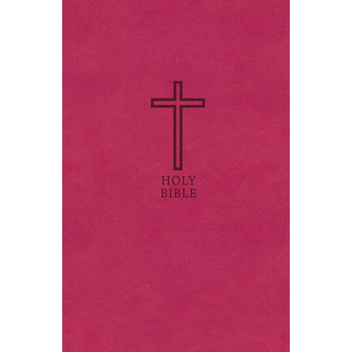 KJV Value Thinline Red Letter Std Print Pink (Comfort Print)(Imitation Leather)