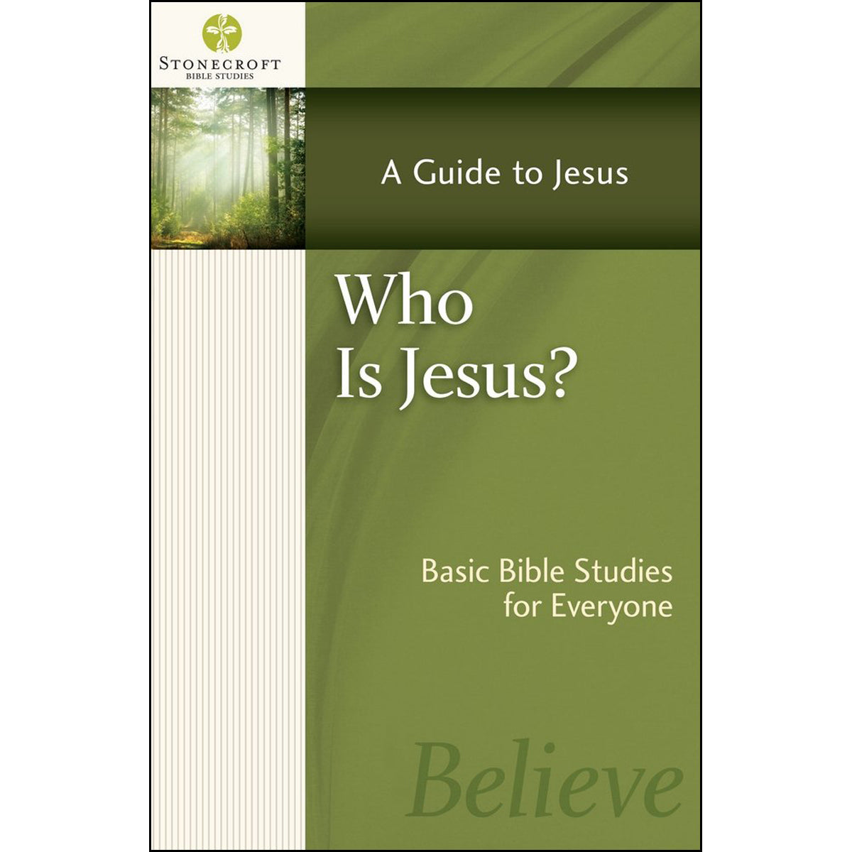 Who Is Jesus (Stonecroft Bible Studies)(Paperback)