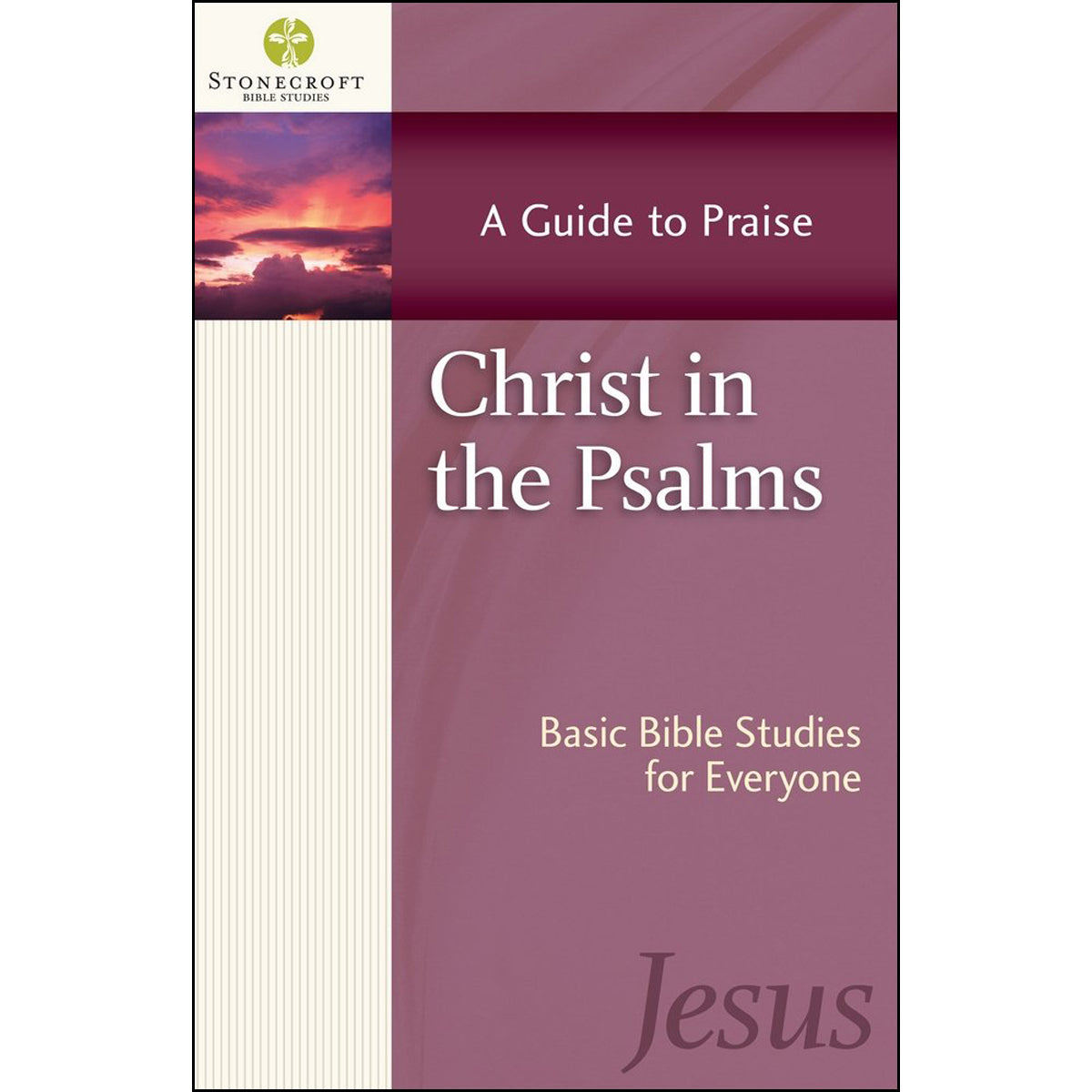 Christ In The Psalms (Stonecroft Bible Studies)(Paperback)