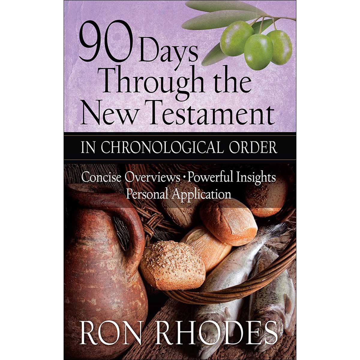 90 Days Through The New Testament In Chronological Order (Paperback)