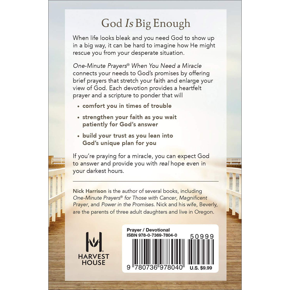 One-Minute Prayers When You Need A Miracle (Hardcover)