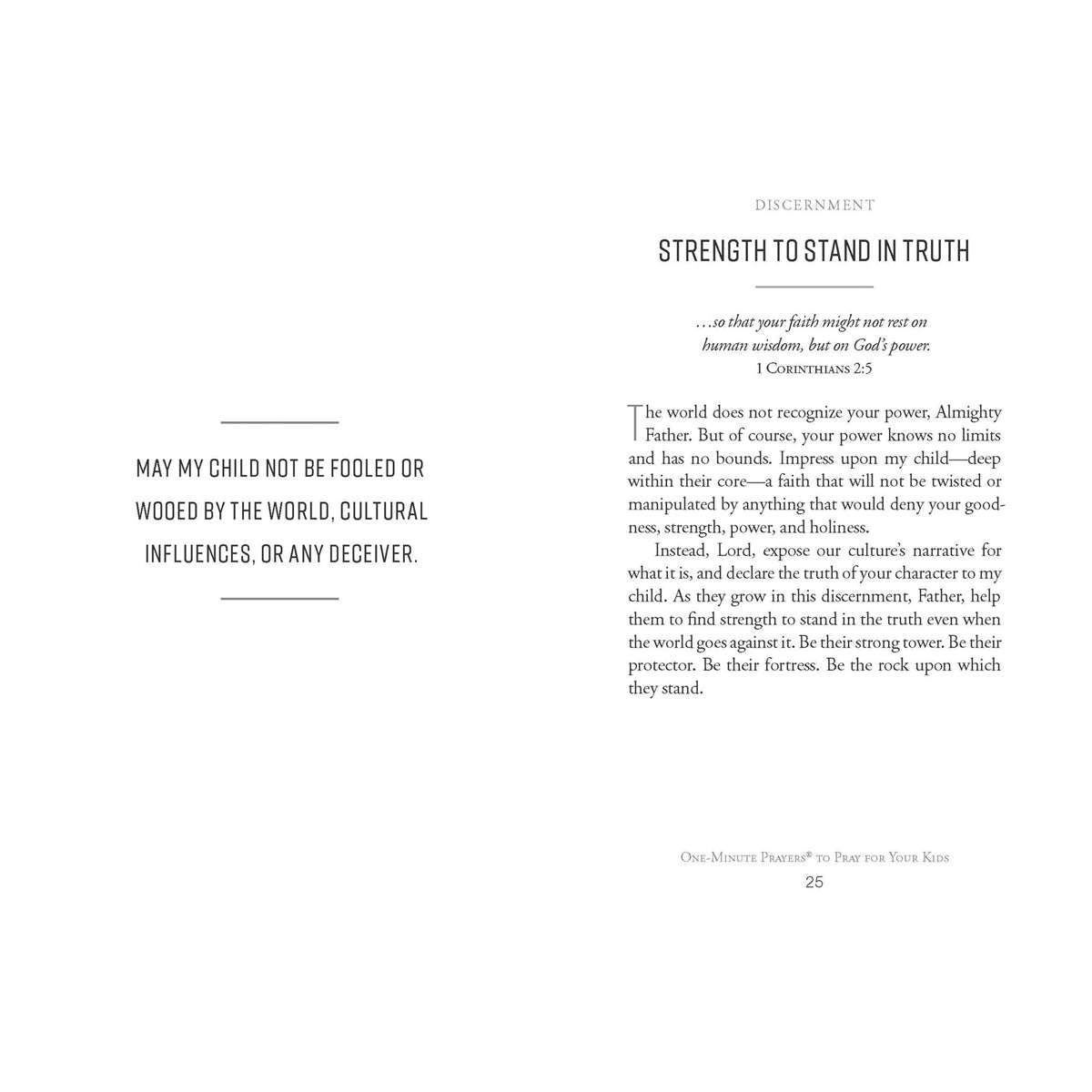 One-Minute Prayers to Pray for Your Kids (Hardcover)