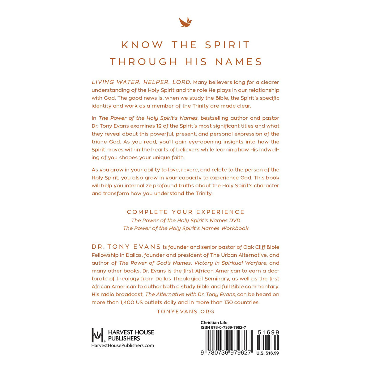 The Power Of The Holy Spirit's Names (Paperback)