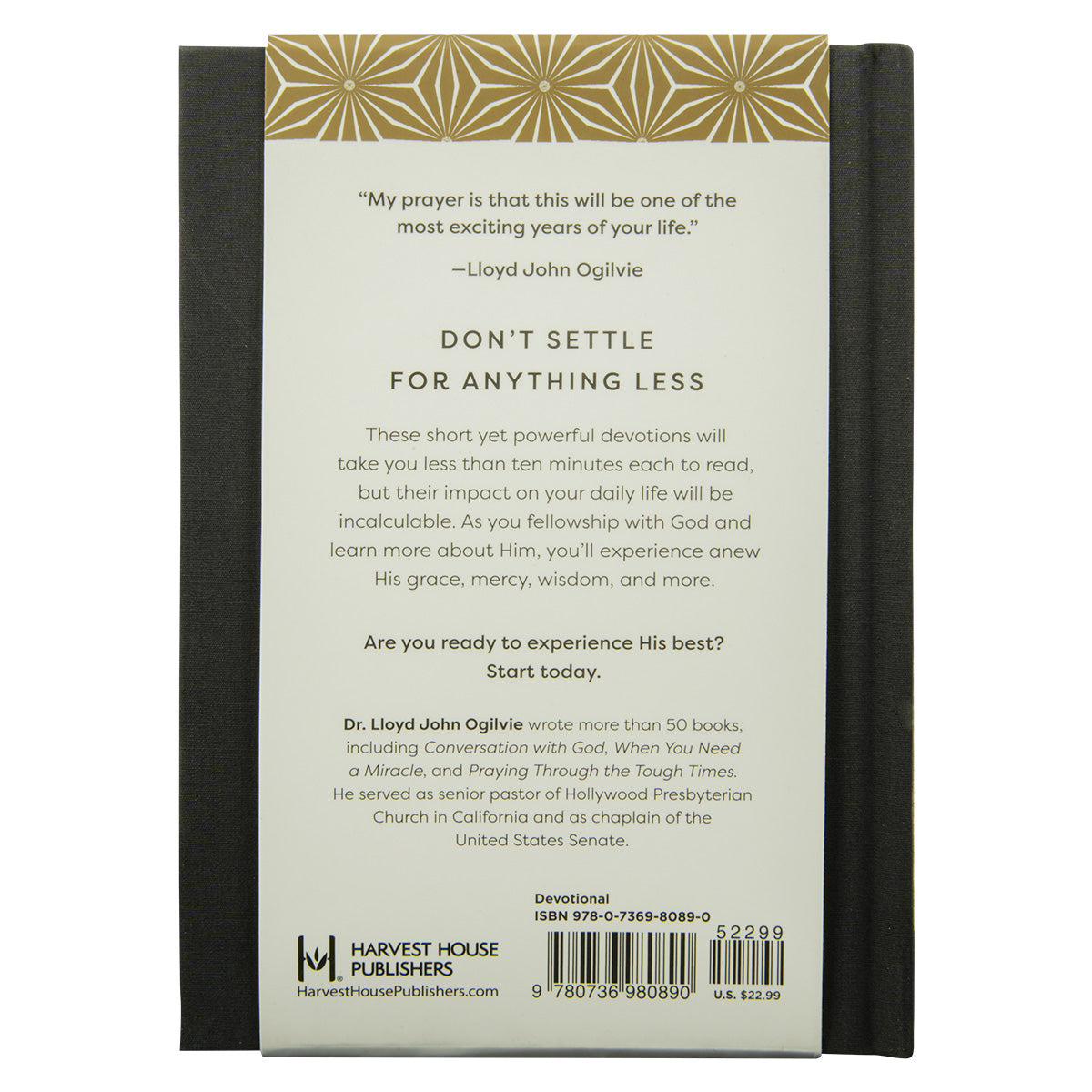 Gods Best For My Life: Daily Inspirations For A Deeper Walk With God (Hardcover)