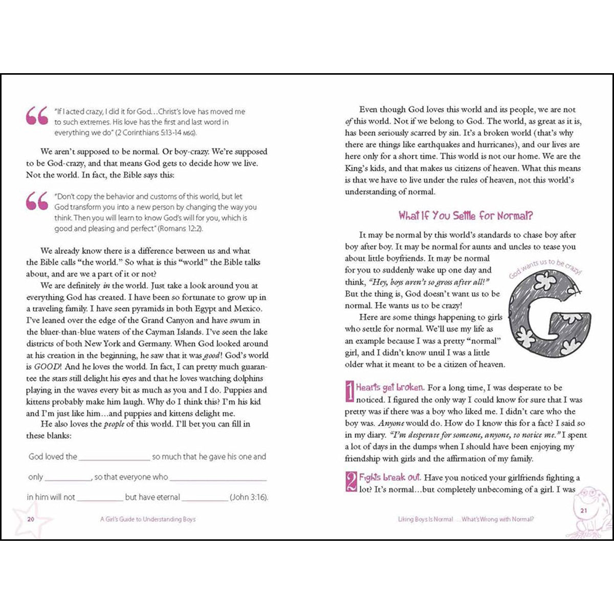 A Girl's Guide To Understanding Boys (True Girl)(Paperback)