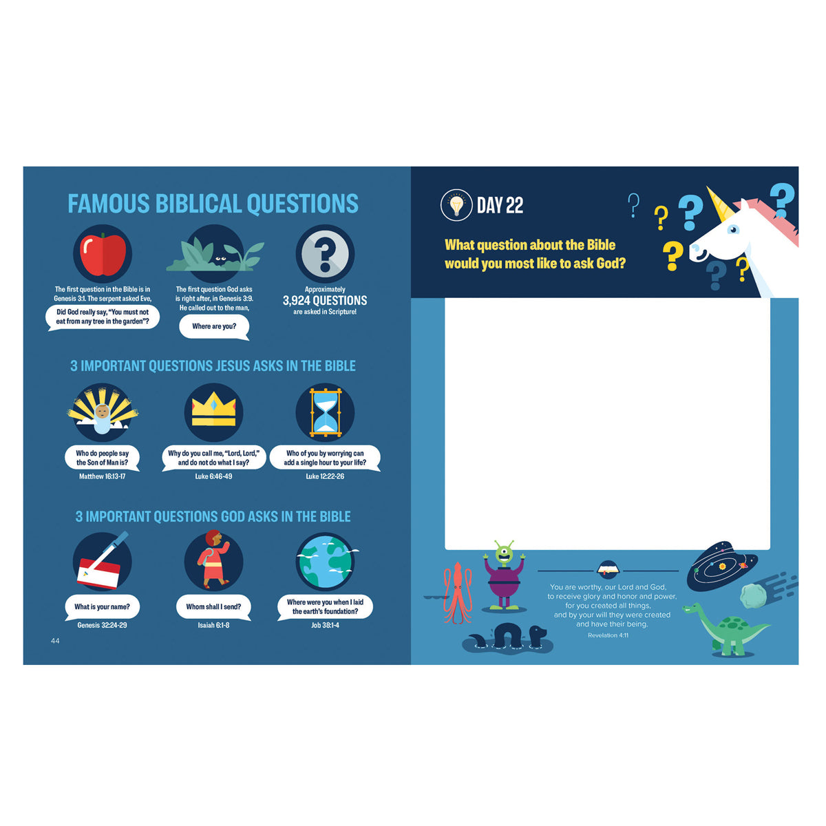 Bible Infographics for Kids Adventure Journal: 40 Faith-tastic Days to Journey with Jesus PB