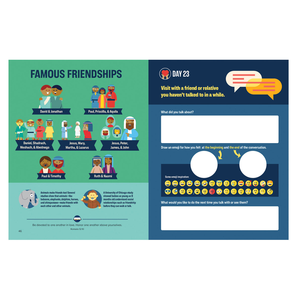 Bible Infographics for Kids Adventure Journal: 40 Faith-tastic Days to Journey with Jesus PB