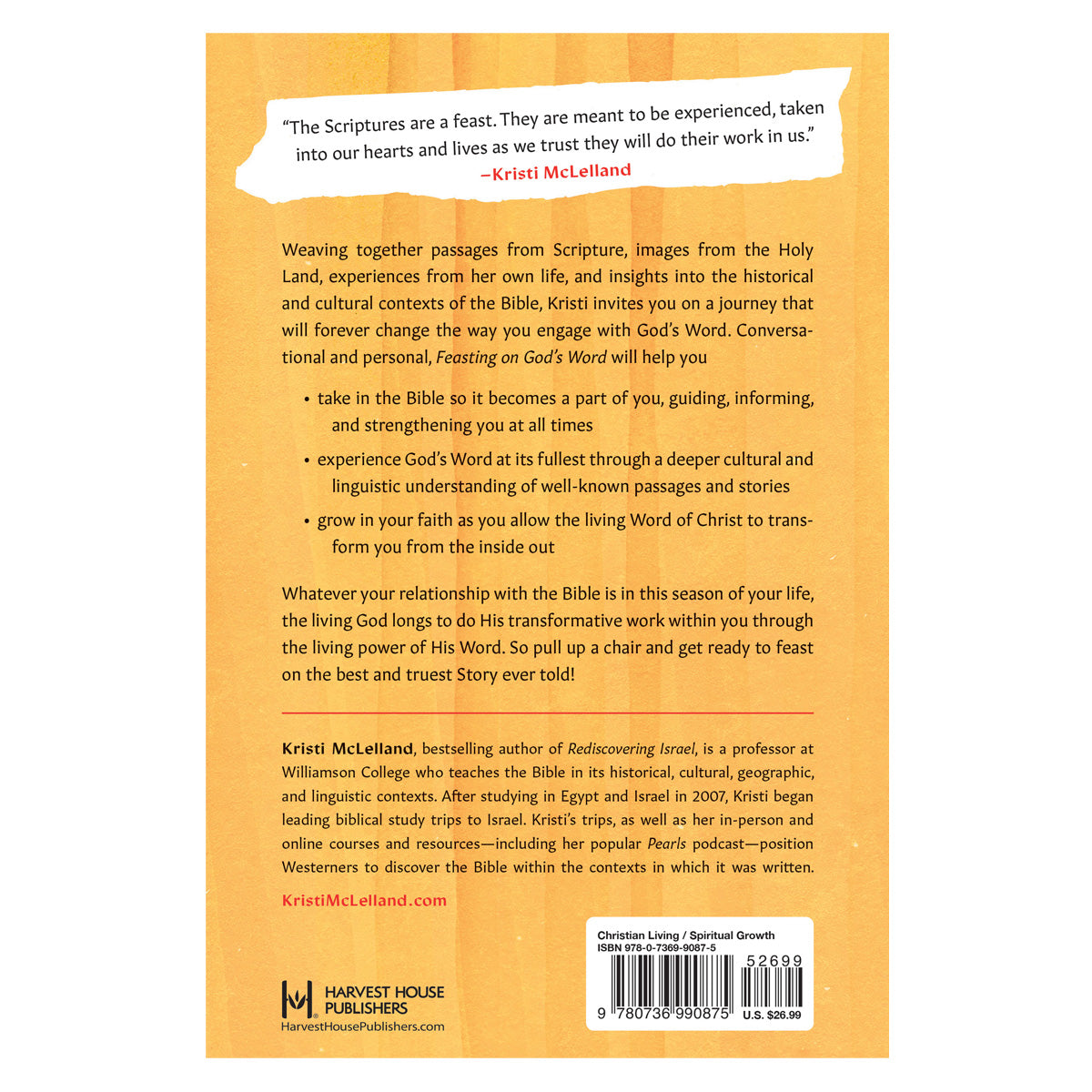 Feasting on God's Word: Fresh Encounters with the Greatest Story Ever Told (Hardcover)