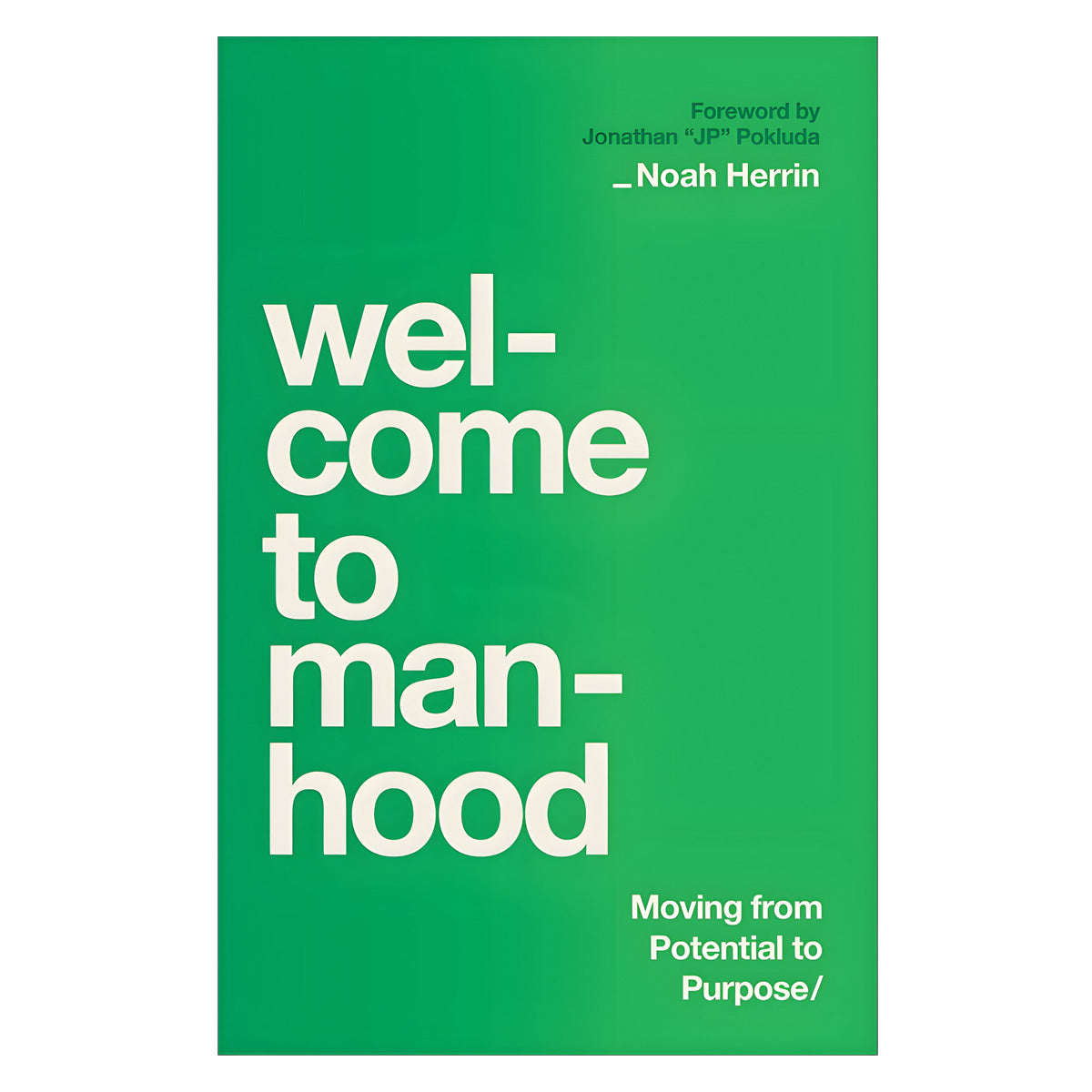 Welcome to Manhood: Moving from Potential to Purpose (Paperback)