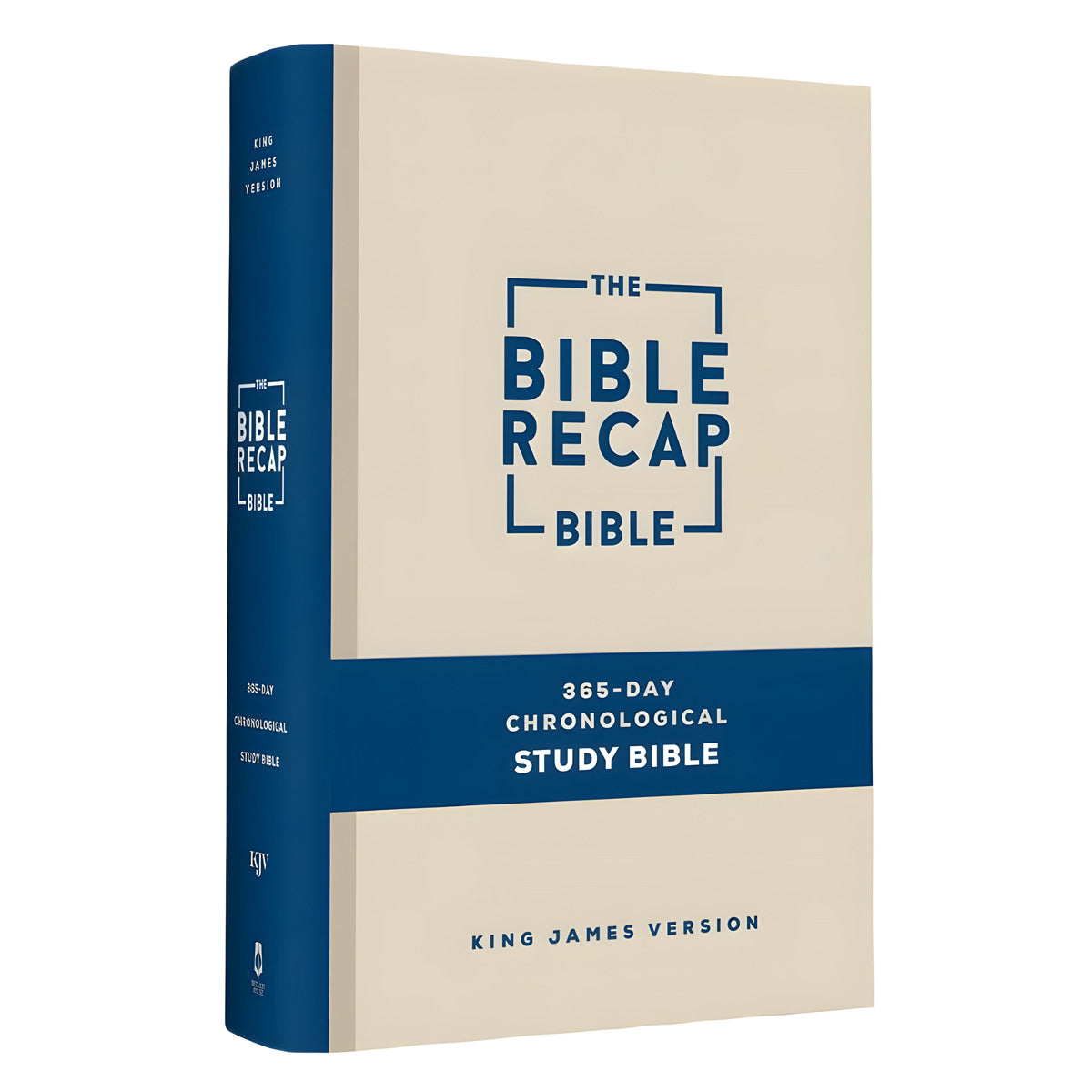 KJV Hardcover The Bible Recap 365-Day Chronological Study Bible