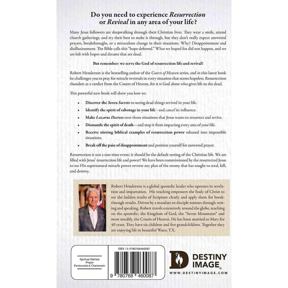 Releasing Resurrection And Revival From The Courts Of Heaven (Paperback)