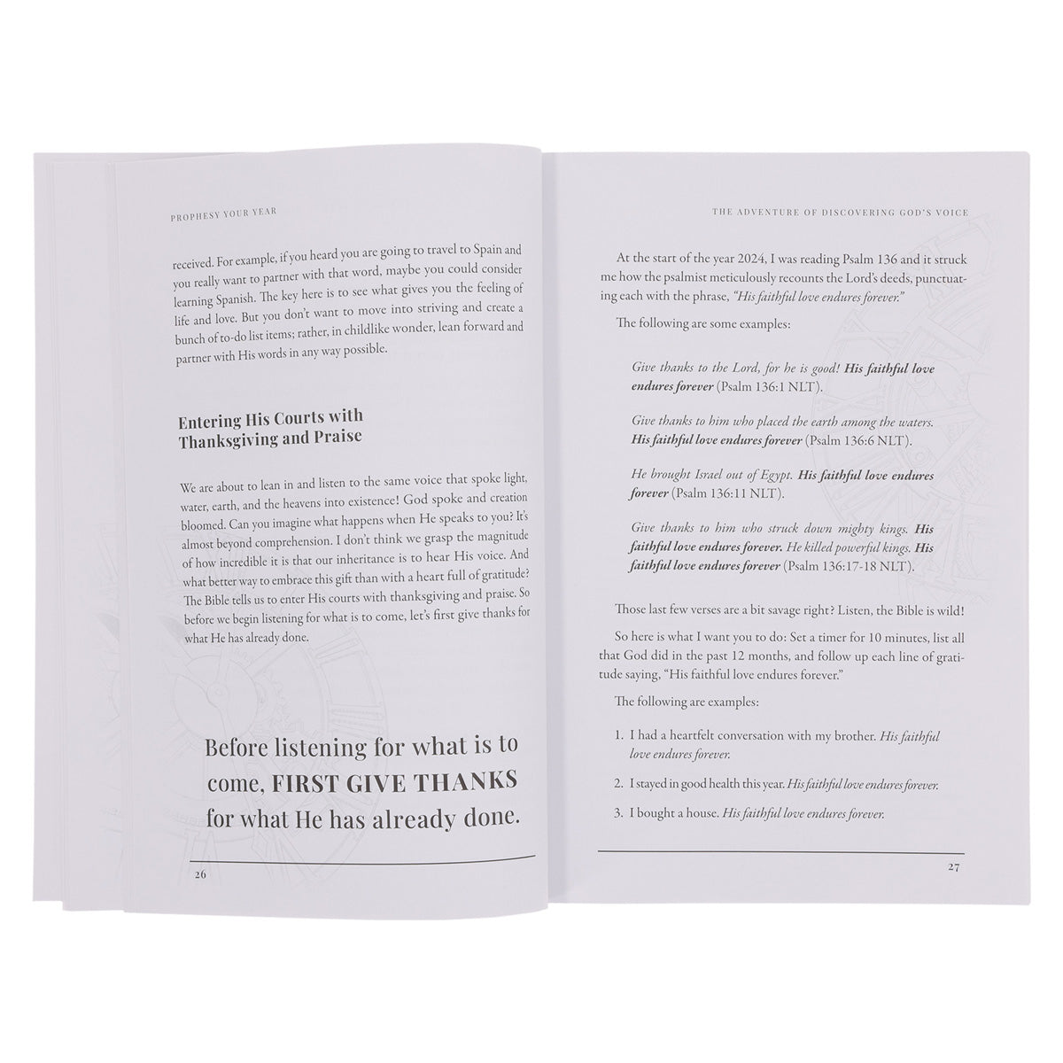 Prophesy Your Year: The Adventure of Discovering God's Voice (Paperback)