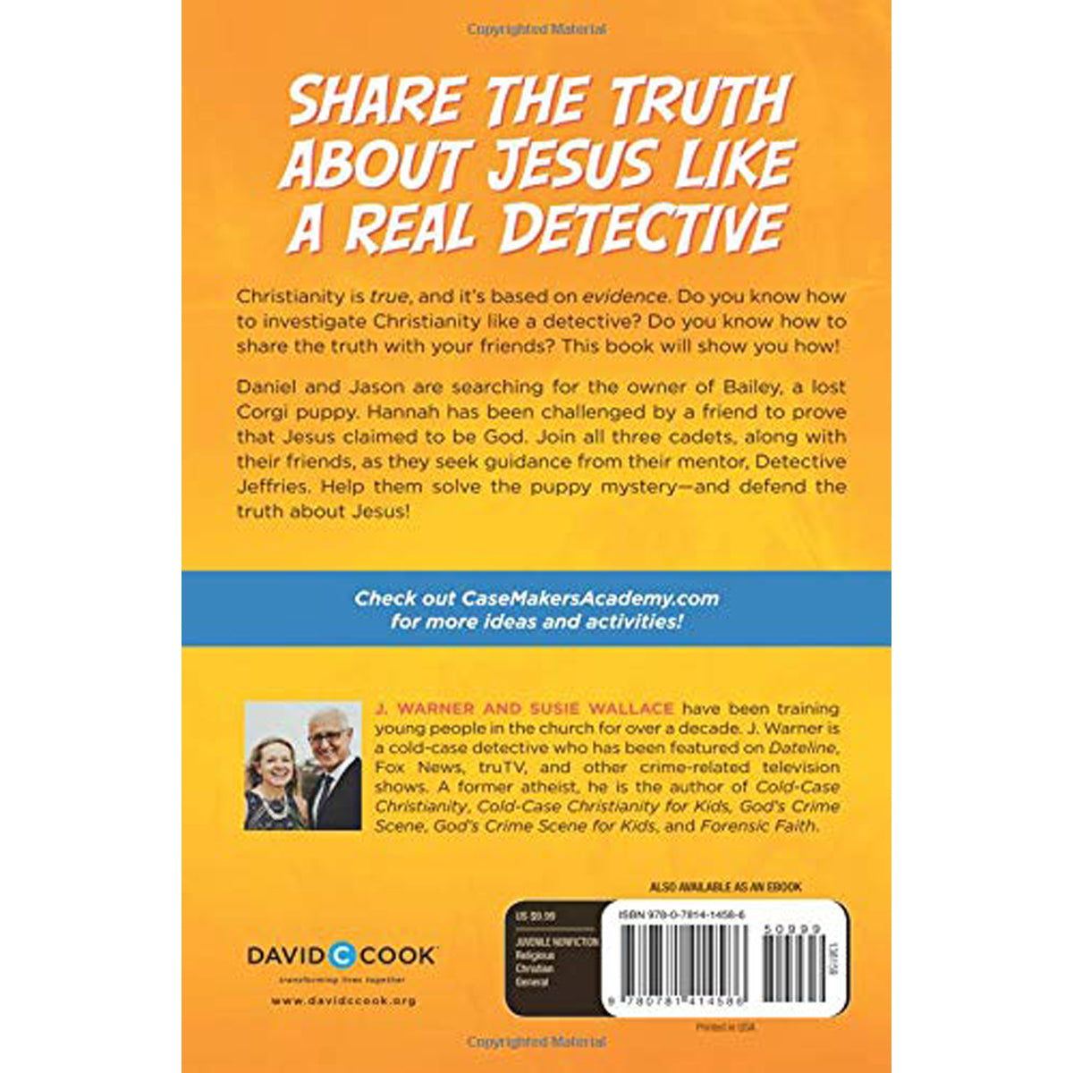 Forensic Faith For Kids (Paperback)