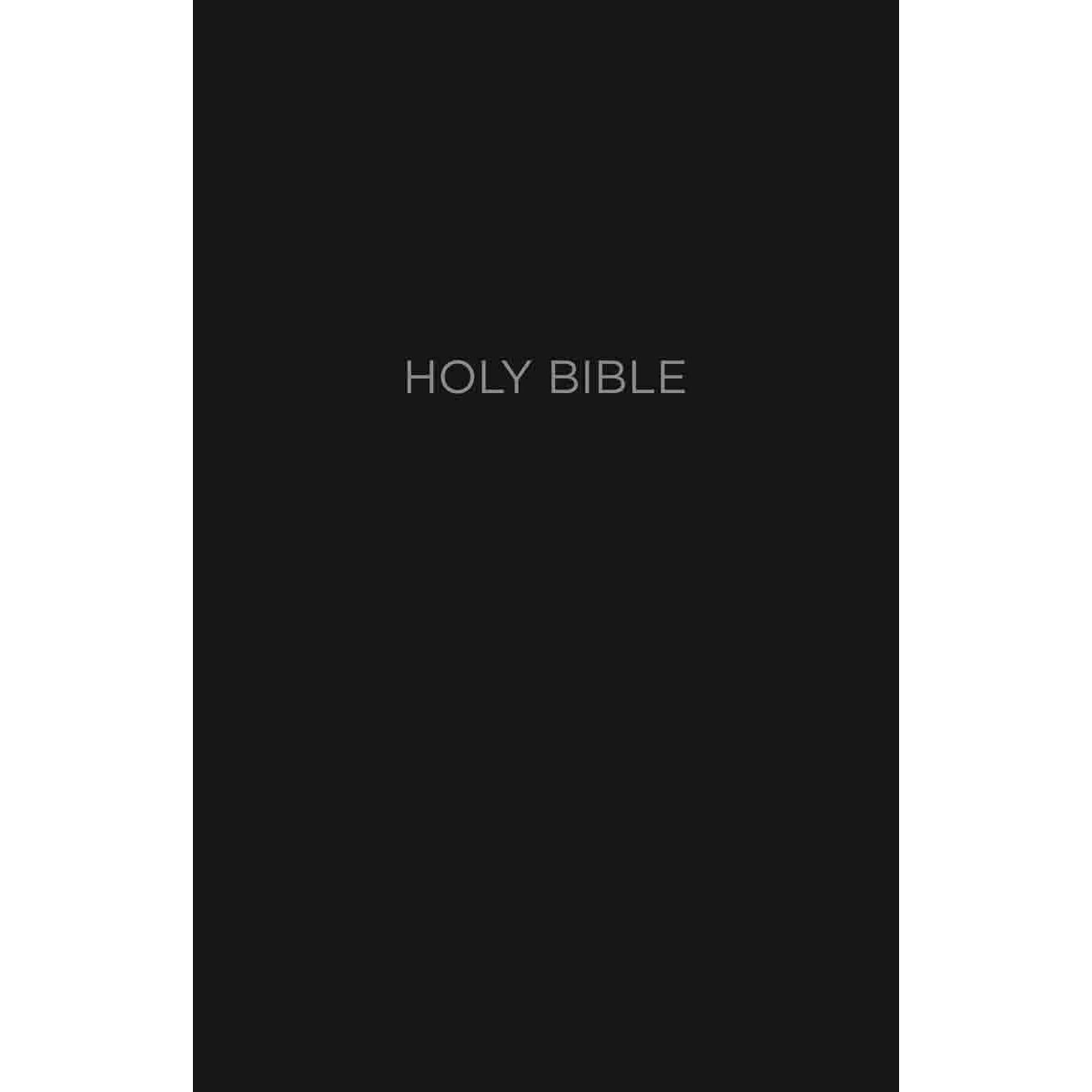 NKJV Reference Bible Center Column Red Letter Indexed Giant Print Black (Imitation Leather)