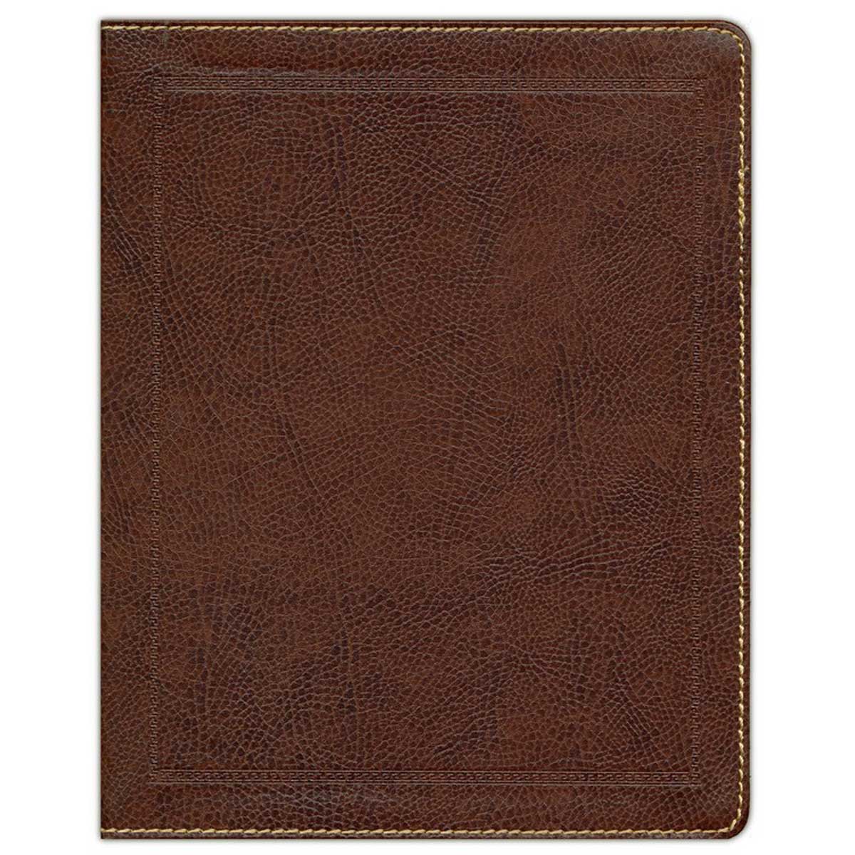 KJV Journal: The Word Bible Red Letter Brown (Comfort Print)(Bonded Leather)