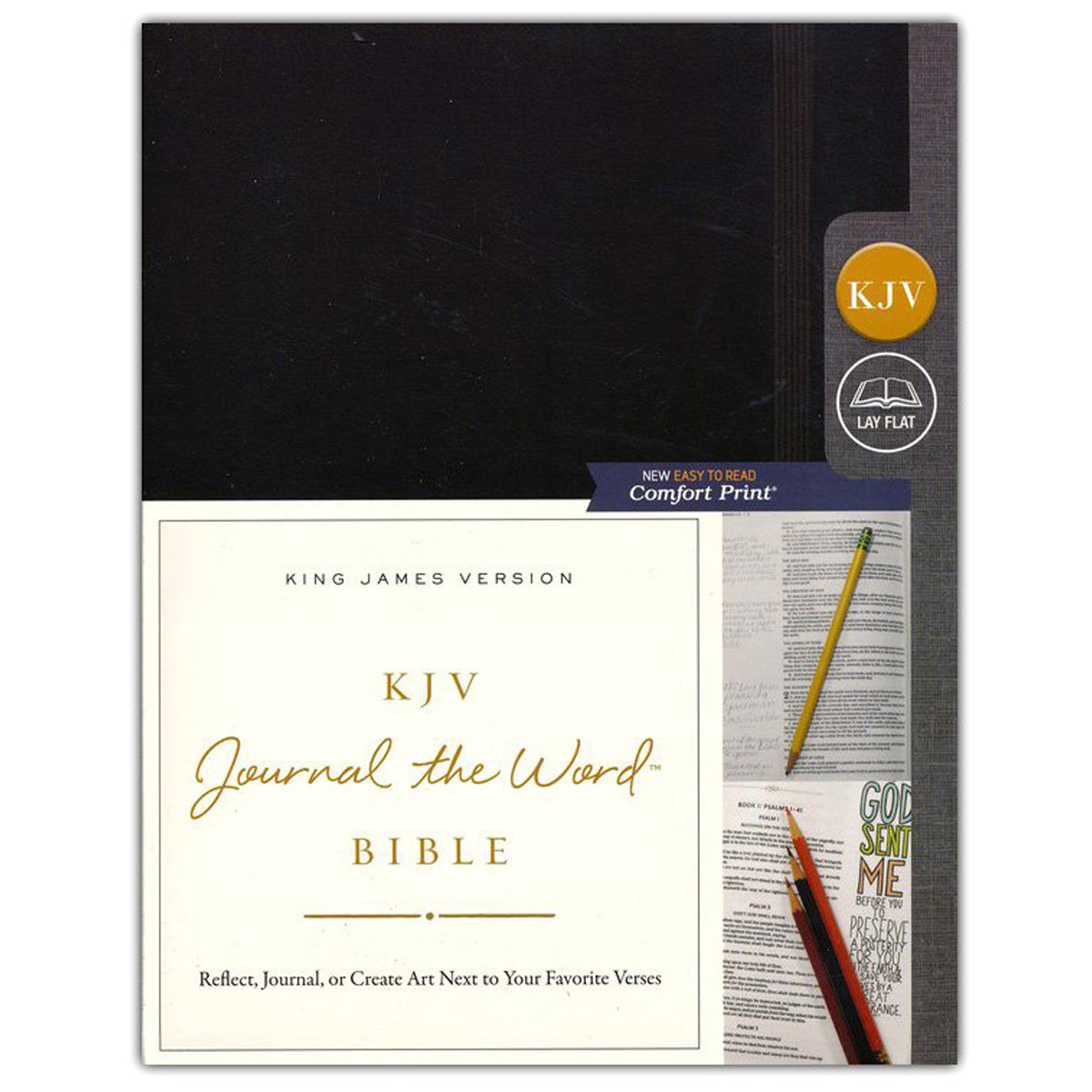 KJV Journal: The Word Bible Red Letter Black (Comfort Print)(Hardcover)