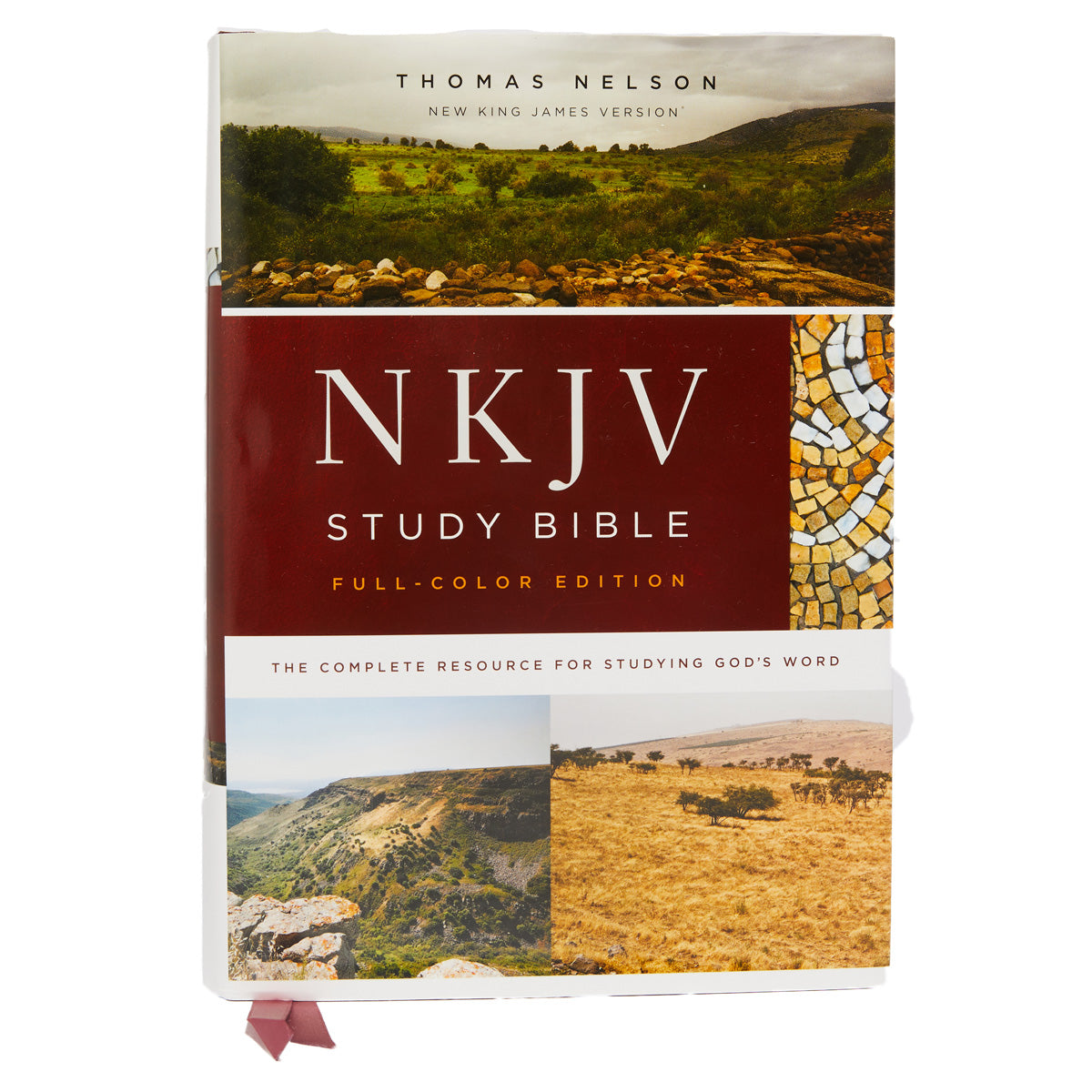 NKJV Hardcover Study Bible Complete Full Color Comfort Print