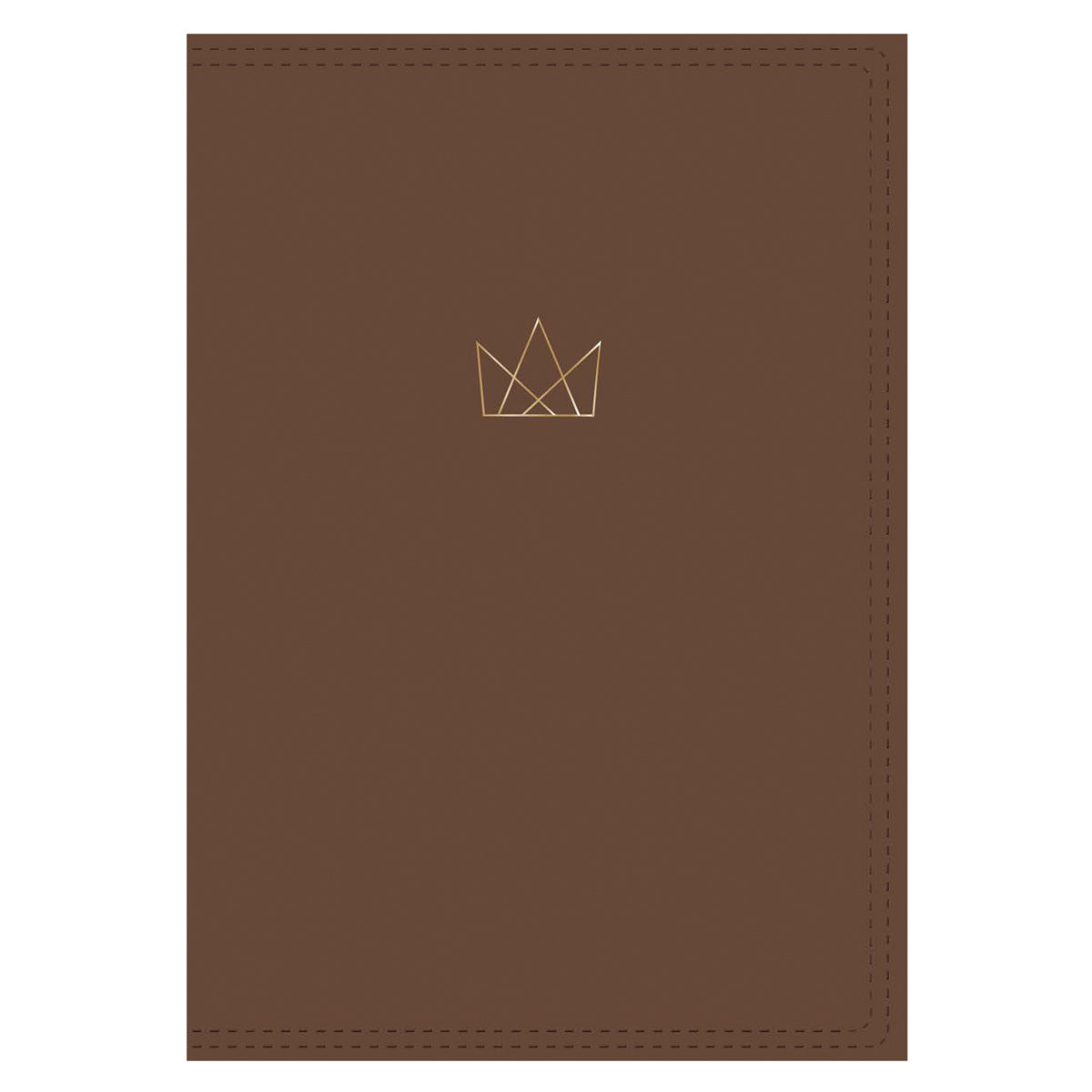 NKJV Brown Imitation Leather Kingdom Life Bible Comfort Print