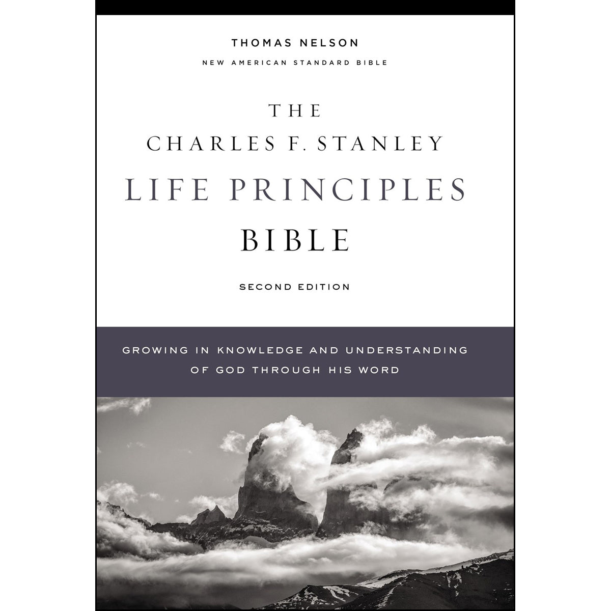 NASB Charles F. Stanley Life Principles Bible 2nd Edition (Comfort Print)(Hardcover)