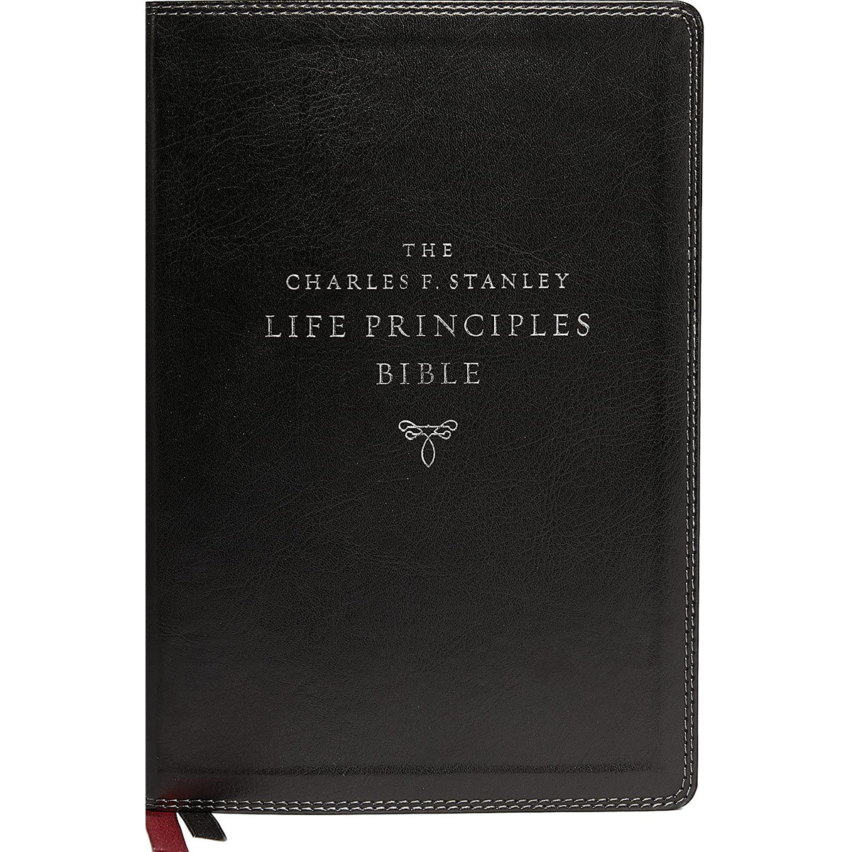 NASB Charles F. Stanley Life Principles Bible 2nd Edition Black (Comfort Print)(Imitation Leather)