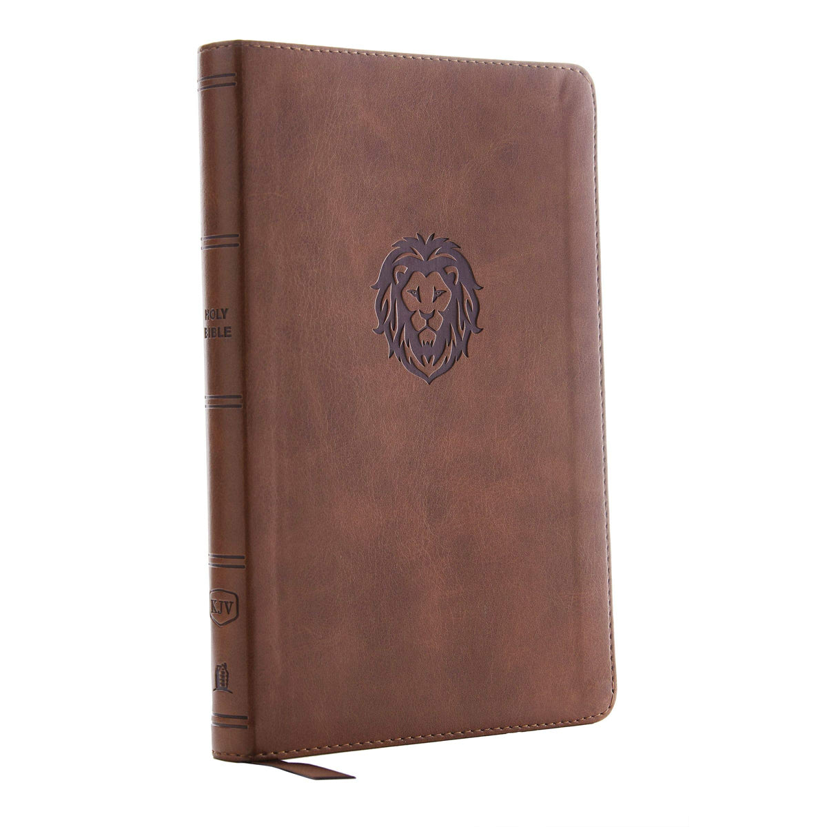 KJV Thinline Bible Youth Edition Red Letter Brown (Comfort Print)(Imitation Leather)