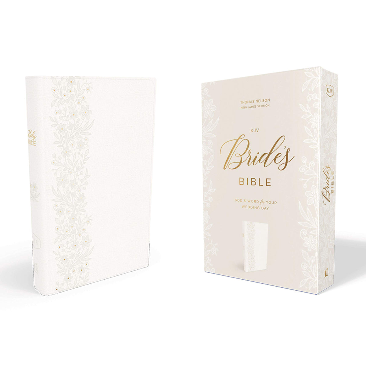 KJV Bride's Bible Red Letter Edition White (Comfort Print)(Imitation Leather)