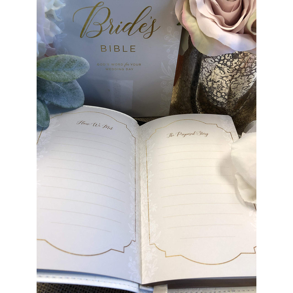 KJV Bride's Bible Red Letter Edition White (Comfort Print)(Imitation Leather)