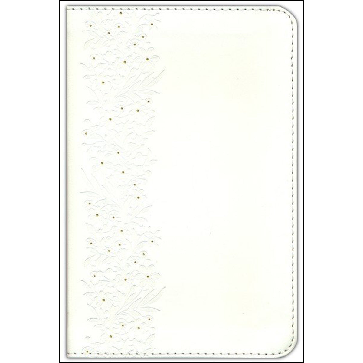 NKJV Bride's Bible Red Letter Edition White (Comfort Print)(Imitation Leather)