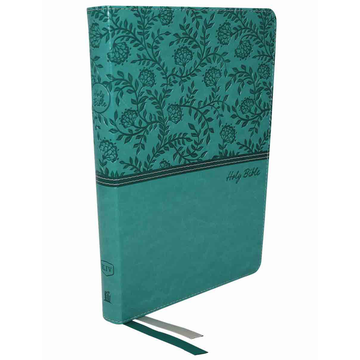 KJV Thinline Bible Red Letter Edition Large Print Green (Comfort Print)(Imitation Leather)