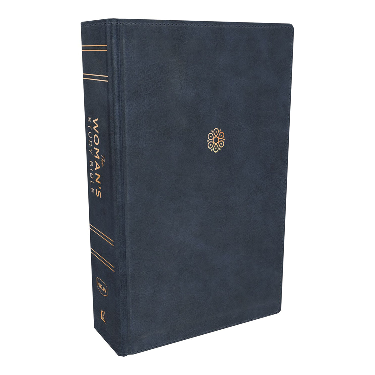 NKJV Woman's Study Bible Fullcolor Blue (Imitation Leather)
