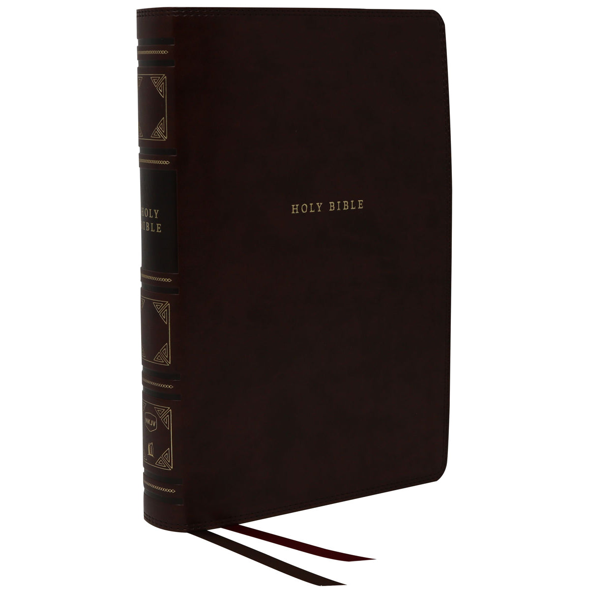 NKJV Ref Center-Column Red Letter Black (Comfort Print)(Imitation Leather)