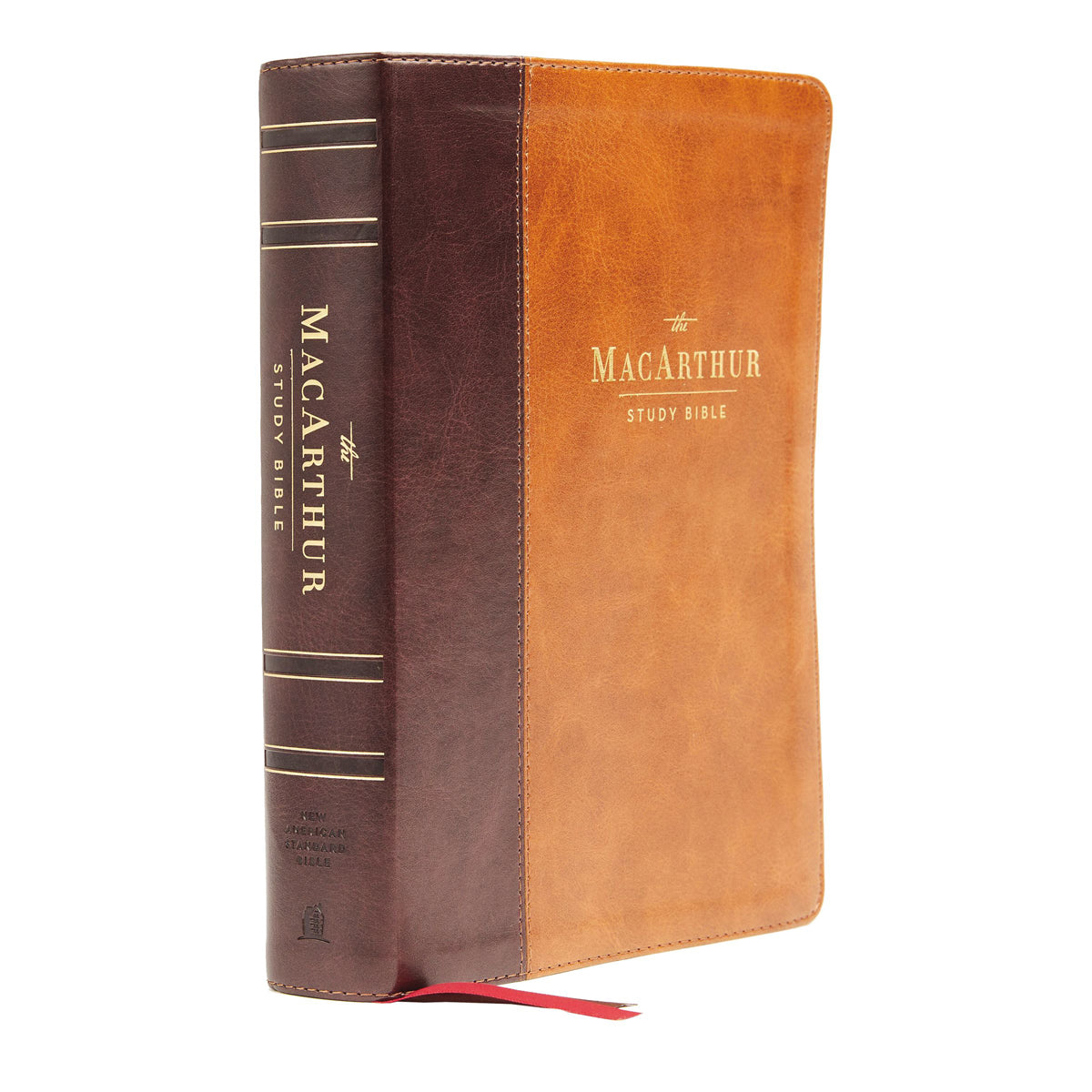 NASB MacArthur Study Bible 2nd Edition Index Brown (Comfort Print)(Imitation Leather)