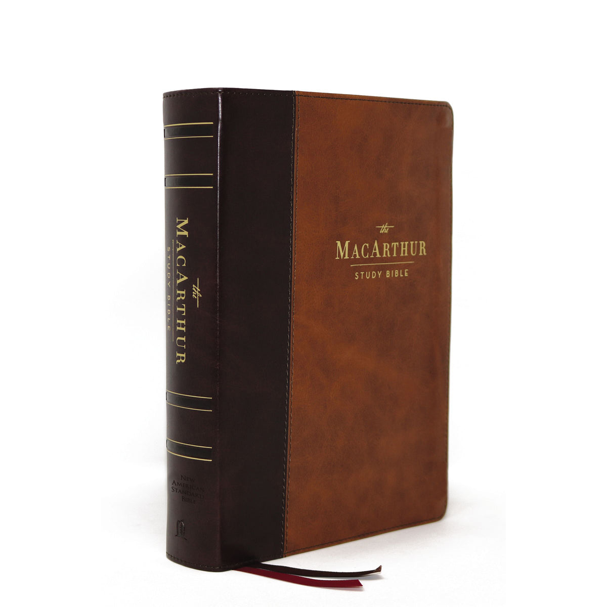 NASB MacArthur Study Bible 2nd Edition Index Brown (Comfort Print)(Imitation Leather)
