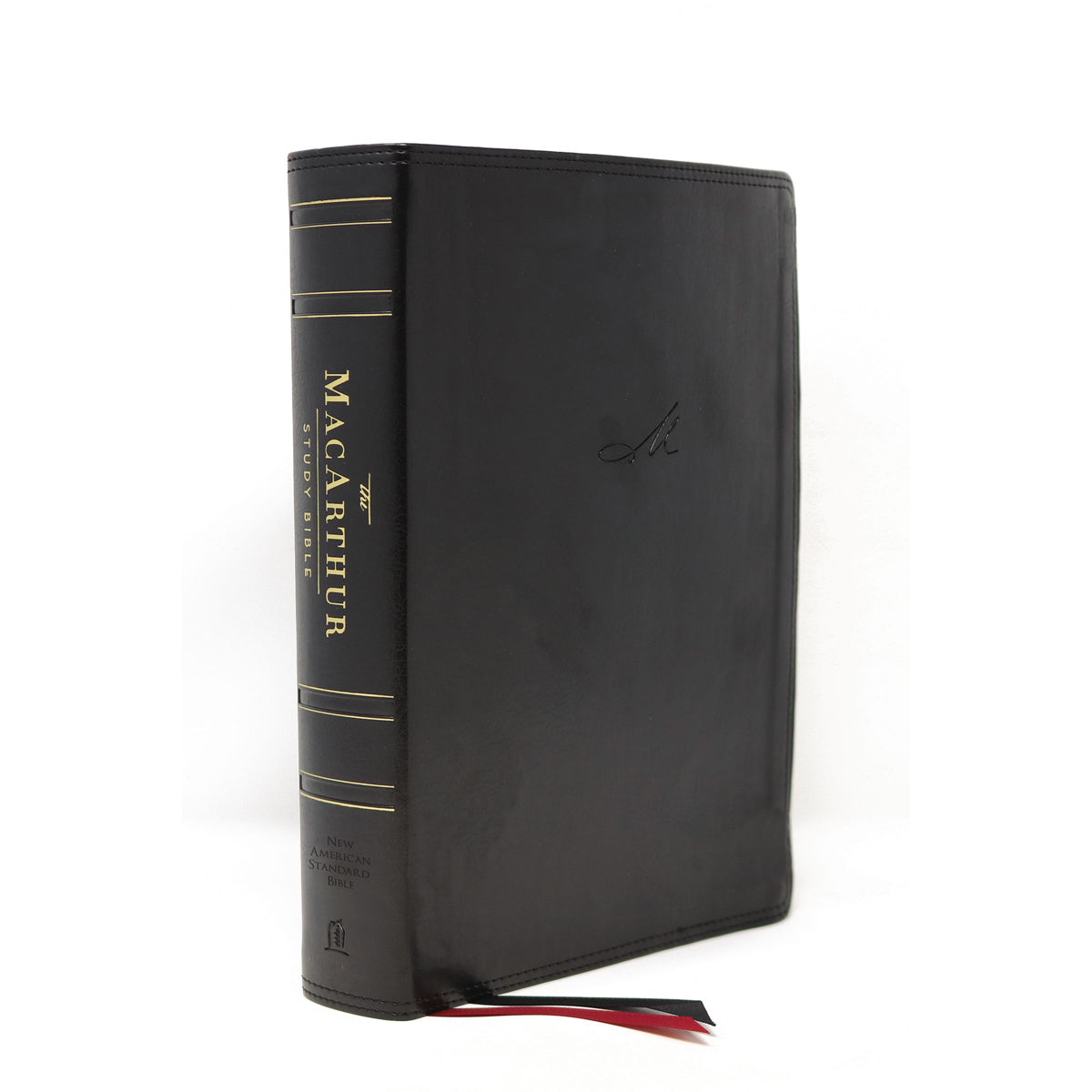NASB MacArthur Study Bible 2nd Edition Index Black (Comfort Print)(Imitation Leather)