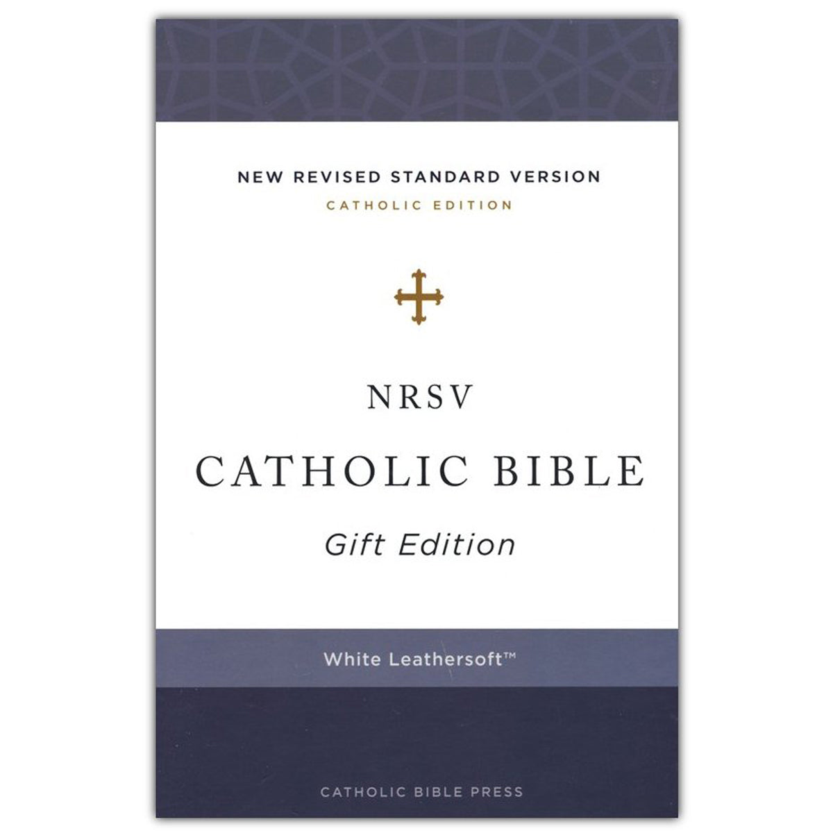 NRSV Catholic Gift Edition White (Comfort Print)(Imitation Leather)