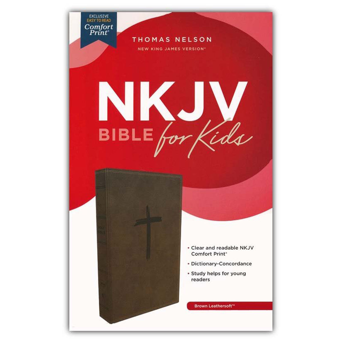 NKJV Holy Bible For Kids Brown (Comfort Print)(Imitation Leather)