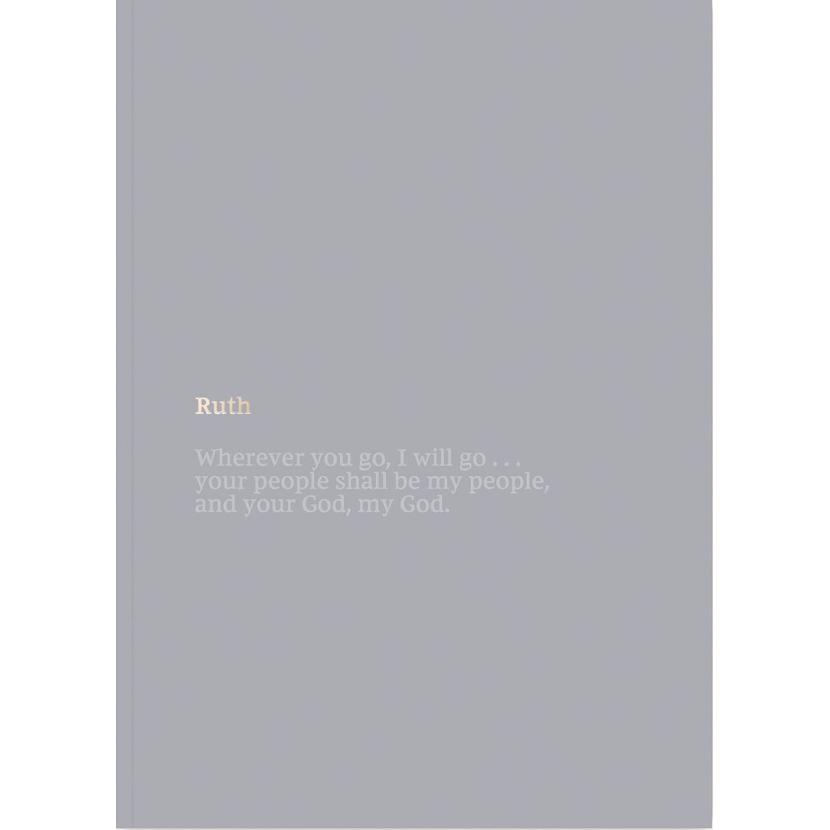 NKJV Bible Journal Ruth (Comfort Print)(Paperback)