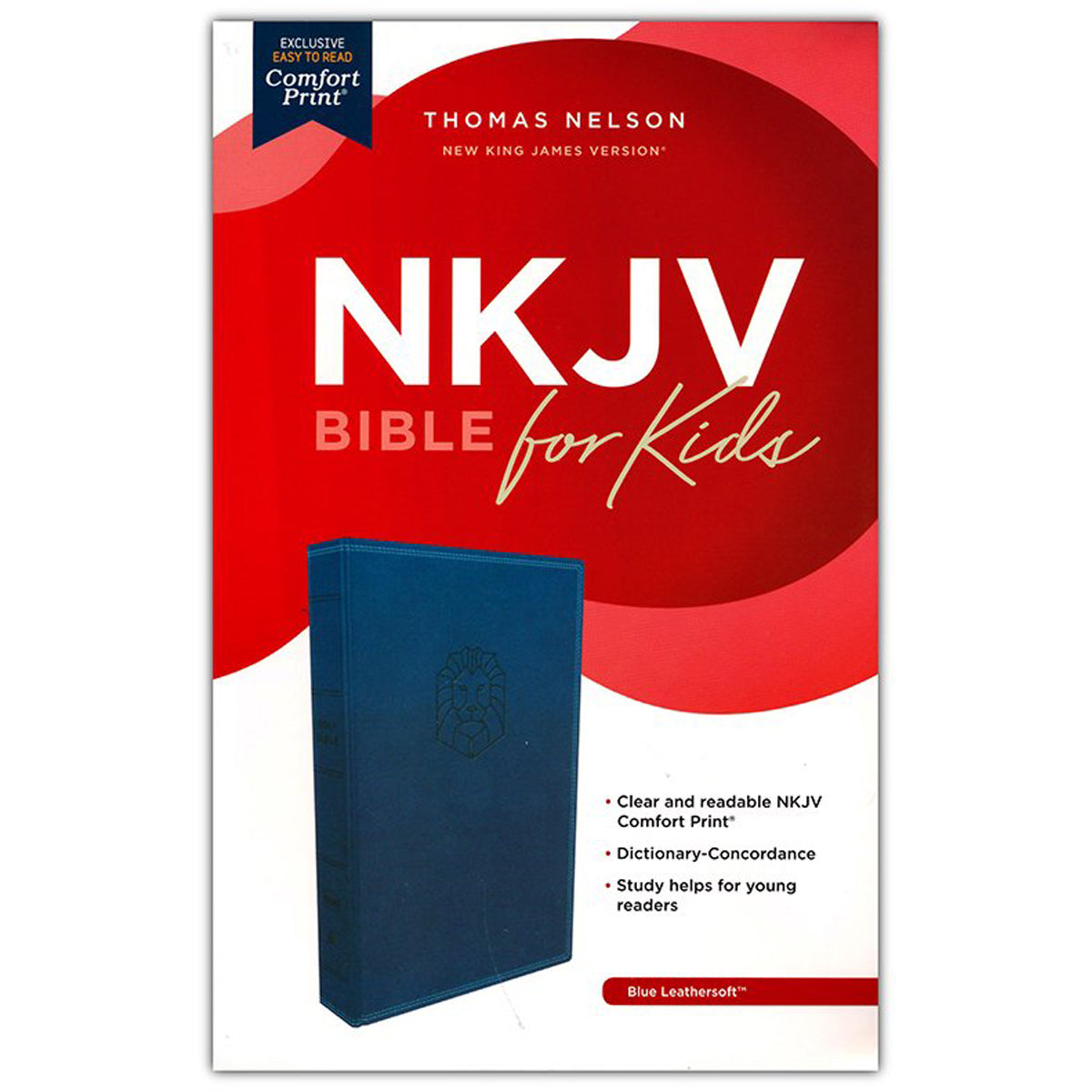 NKJV Holy Bible For Kids Blue (Comfort Print)(Imitation Leather)