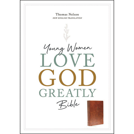 NET Young Women Love God Greatly Bible Brown (Comfort Print)(Imitation Leather)
