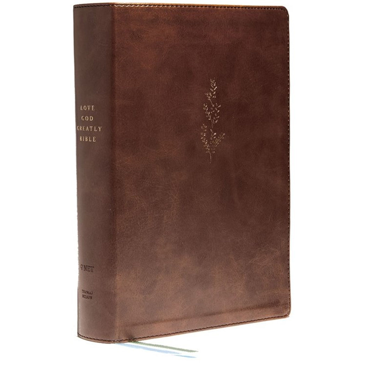 NET Young Women Love God Greatly Bible Brown (Comfort Print)(Imitation Leather)