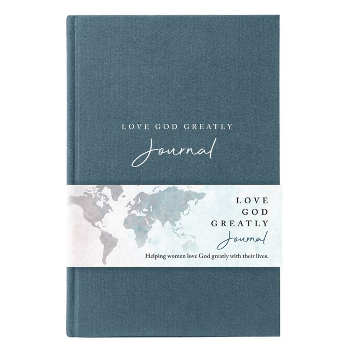 NET Love God Greatly Journal Cloth Over Board (Comfort Print)(Hardcover)
