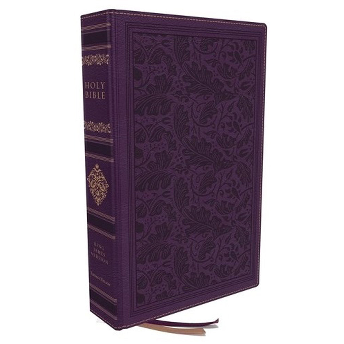 KJV P / Size Ref Bible Idx Red Letter Comfort Print Purple Sovereign Collection IM