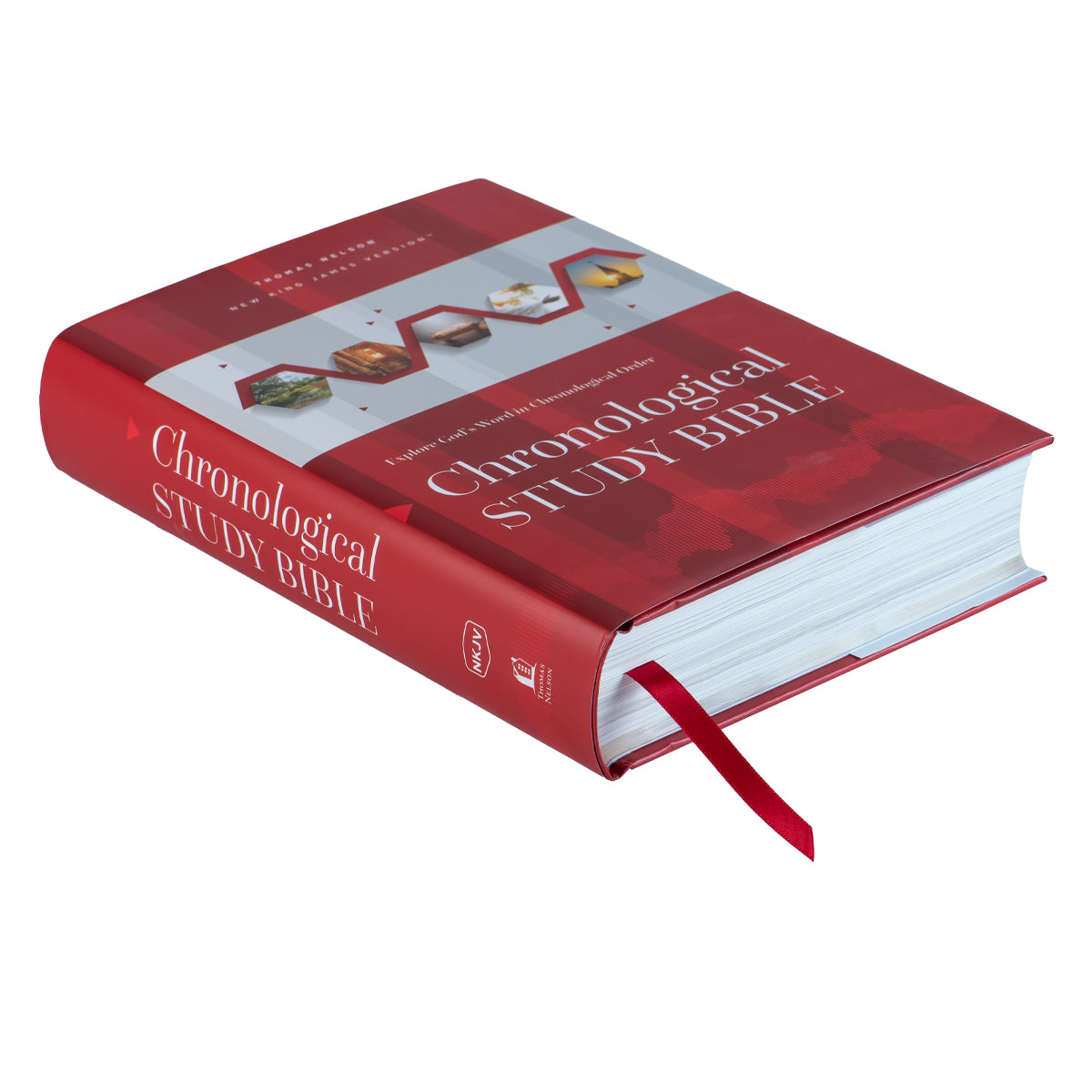 NKJV Chronological Study Bible (Comfort Print)(Hardcover)